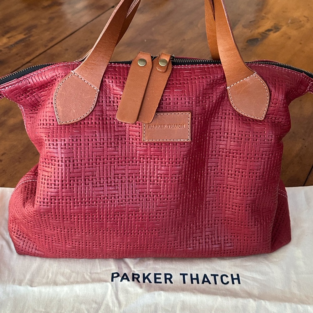 PARKER THATCH Leather Charlie Bag